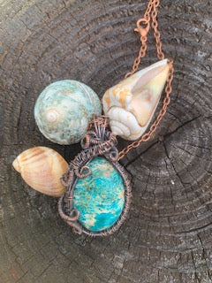 The Beach Collection: "Oceania" Pendant