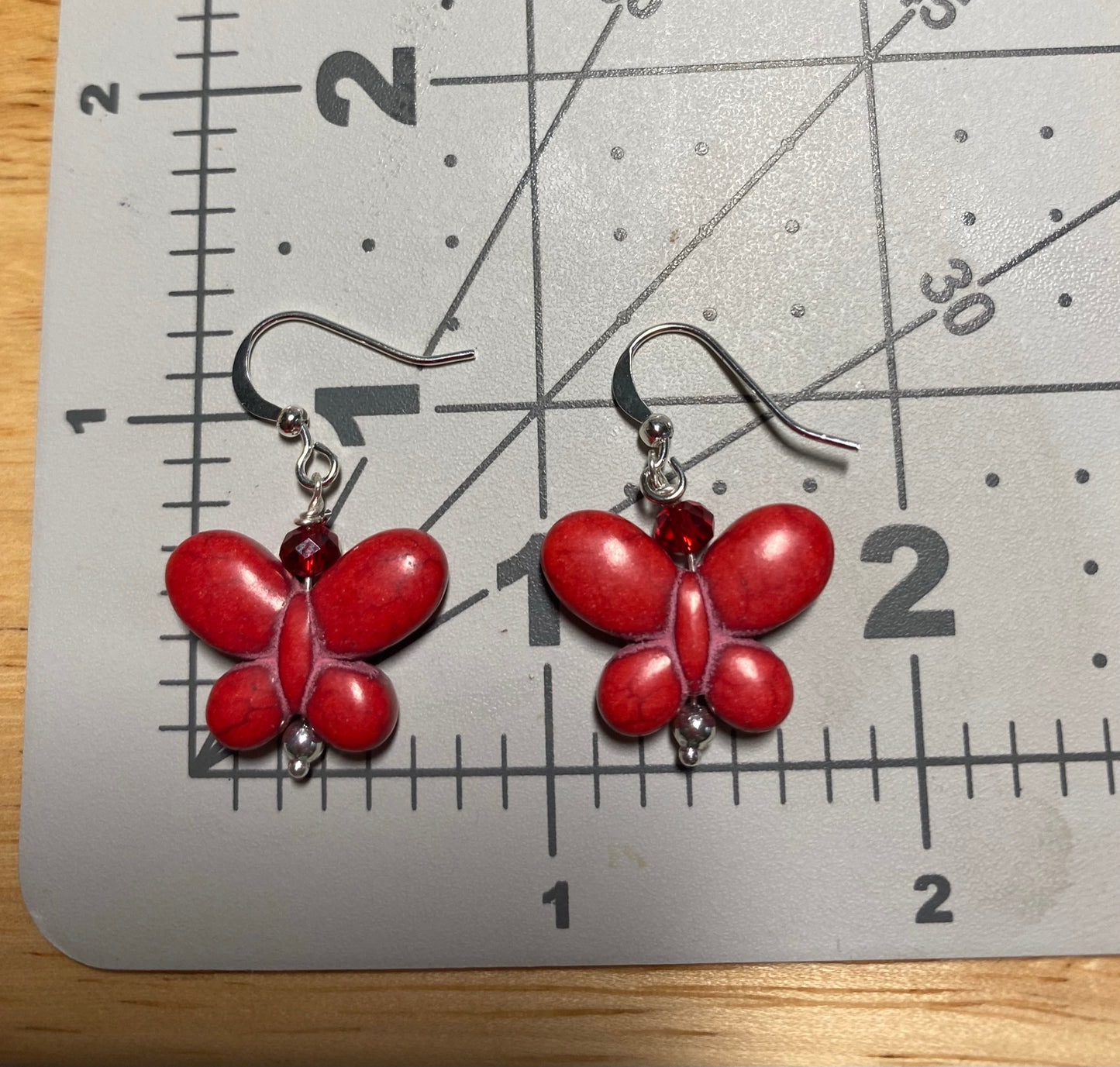 Butterfly Earrings | Handmade Dangle Butterfly Earrings