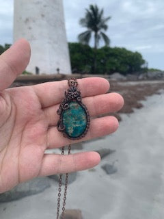 The Beach Collection: "Oceania" Pendant