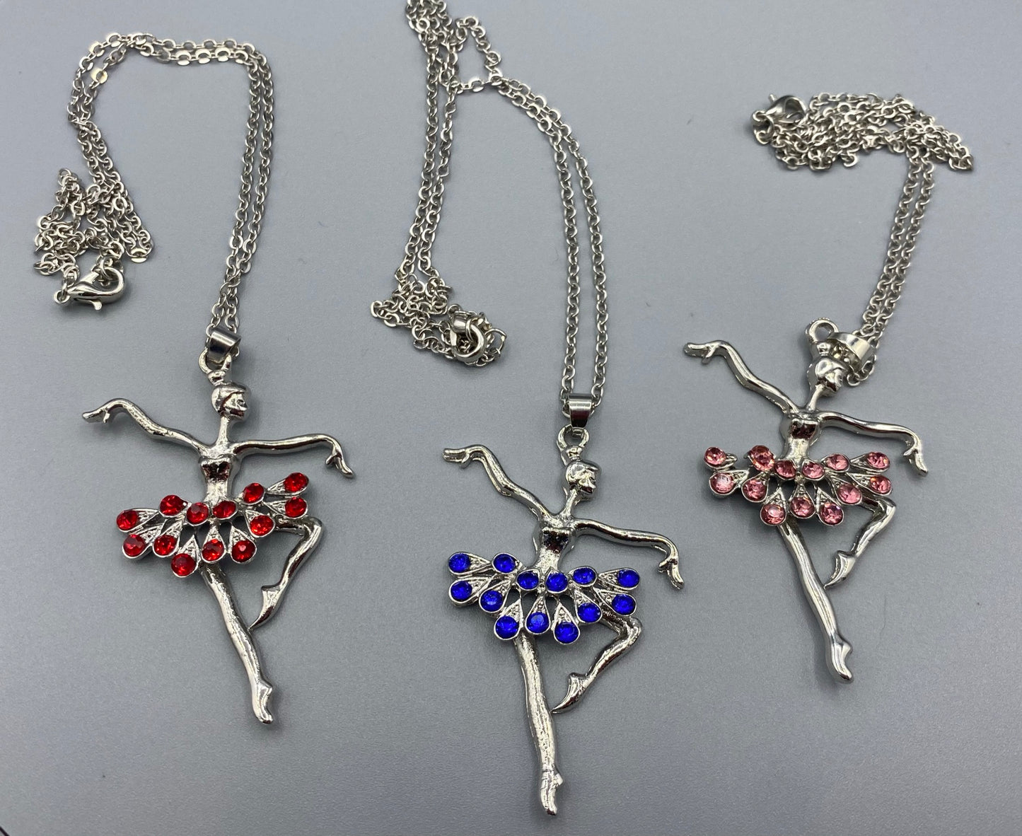 Ballerina Rhinestone Necklace