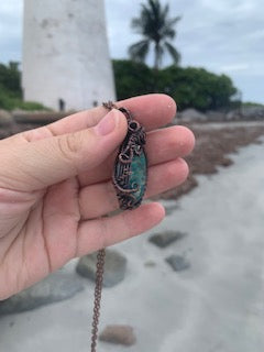 The Beach Collection: "Oceania" Pendant