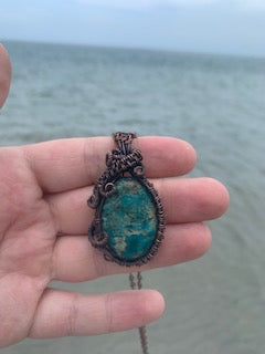 The Beach Collection: "Oceania" Pendant