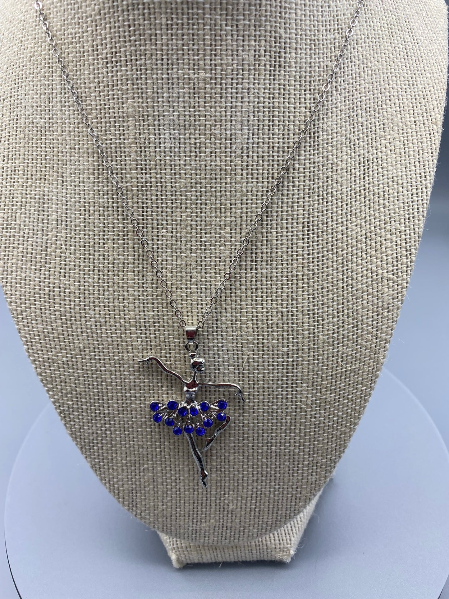 Ballerina Rhinestone Necklace