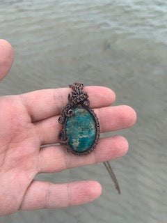 The Beach Collection: "Oceania" Pendant