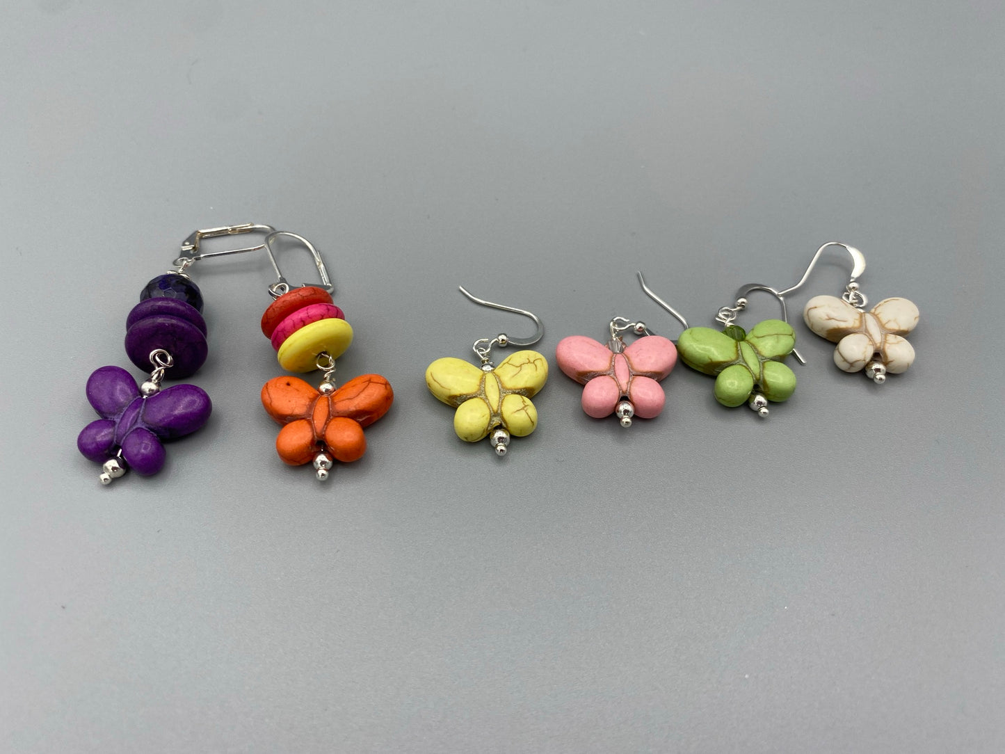 Butterfly Earrings | Handmade Dangle Butterfly Earrings
